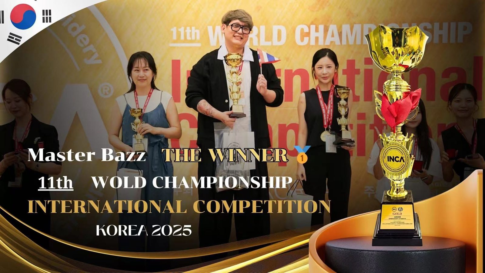 Master Bazz INCA World Championship Korea 2025 champion